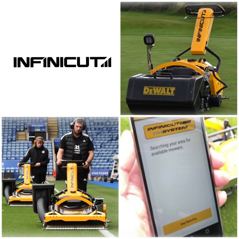 Infinicut can be controlled wireless via your smartphone